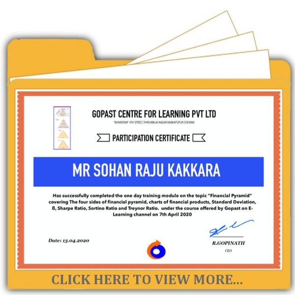 OUR CERTIFICATES